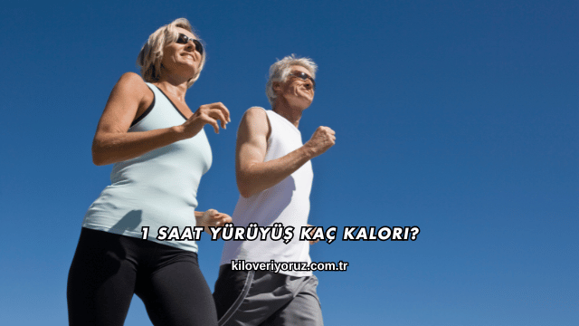 1 Saat Yürüyüş Kaç Kalori?