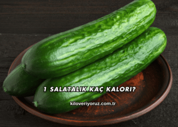 1 Salatalık Kaç Kalori?