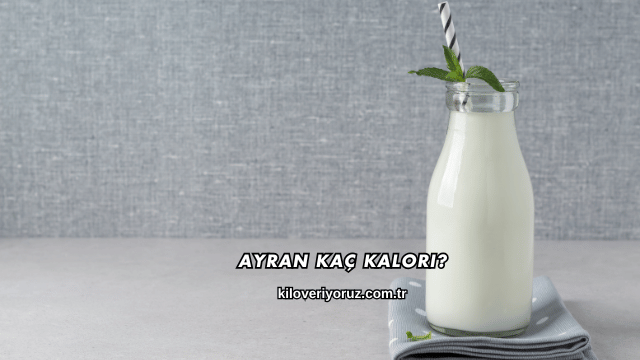 Ayran Kaç Kalori?