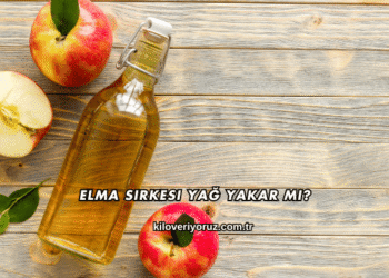 Elma Sirkesi Yağ Yakar mı?