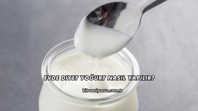 Evde Diyet Yoğurt Nasıl Yapılır?