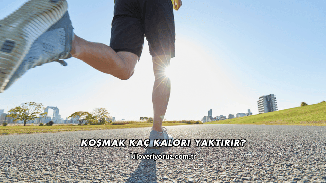 Koşmak Kaç Kalori Yaktırır?