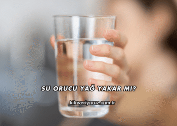 Su Orucu Yağ Yakar mı?