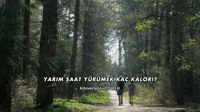 Yarım Saat Yürümek Kaç Kalori?