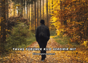 Yavaş Yürümek Kilo Verdirir mi?