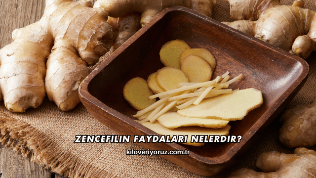Zencefilin Faydaları Nelerdir?